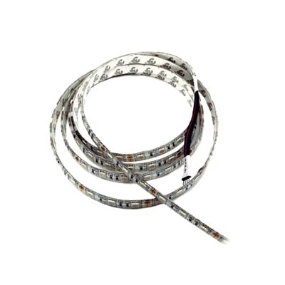 Tira LED RGB / 5 m (16.4 ft) / 12 VCC 2.5 A / IP65 / Rojo y Verde Programables / Iluminación Vehicular