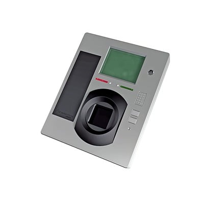 Terminal de Biometría de Venas de Palma / Sin Contacto / 10,000 Palmas Locales / IP65 / Pantalla Táctil 3.5" / TCP-IP Wiegand