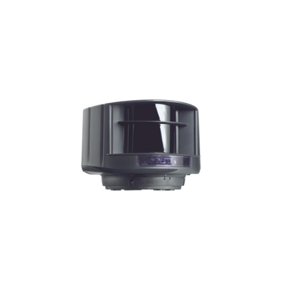 Sensor Láser para Control Vehicular / Time of Flight / Rango 9.6 x 9.6 m (31.5 x 31.5 ft) / 4 Cortinas 3D / NEMA 4 / 12-24 VCC