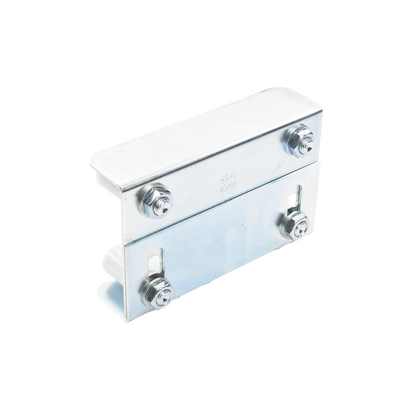 Guía Superior Ajustable / 4 Rodillos Nylon 30 mm / Acero Galvanizado / Puertas 35-62 mm / 2.27 kg