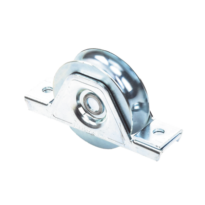 Rueda para Puerta Corrediza / 8 cm / Acero Galvanizado / Carga 180 kg / Fijación Inferior