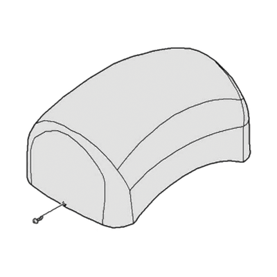 Tapa superior para barrera / Compatible con GARD 4 / Resistente a la intemperie / Instalación sin herramientas / Acabado anti-rayaduras
