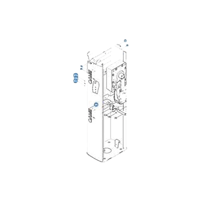 Refacción para barrera / Tope mecánico de final de carrera / Ajustable / Compatible G4140Z y GARD4