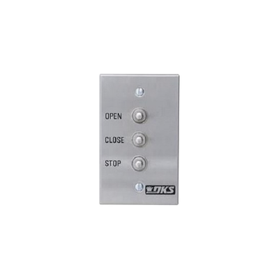 Botonera de control triple / Portones abatibles y corredizos / 12-24 VAC/VDC / 4.5' x 2.813' / -10°F a 145°F / Interior