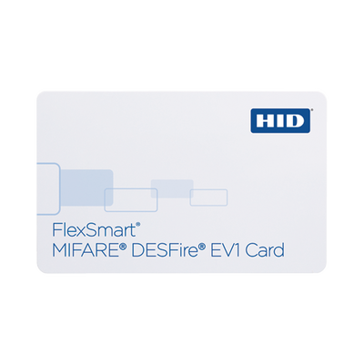 Tarjeta de proximidad / MIFARE Classic 13.56 MHz / 1 KB EEPROM / Lectura hasta 4' (10 cm) / PVC brillante / 2.125' x 3.375'