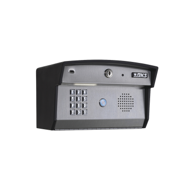 Control de acceso con audioportero integrado en gabinete para sobreponer