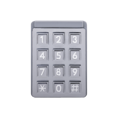 Teclado Iluminado para Portero Telefónico / Full Duplex Manos Libres / 100 Números de Teléfono / 2 Relés de Control de Acceso / Montura Empotrada 8.375' x 14' x 3.25'