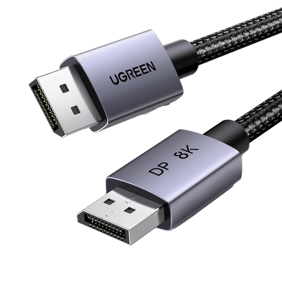 Cable DisplayPort 1.4 / 3 m (9.84 ft) / 8K@60Hz / 32.4 Gbps / Blindaje Múltiple / Aluminio y Nylon