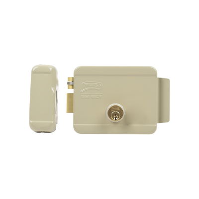 Cerradura Eléctrica / Doble Cerrojo / 12 VCC/VCA / Activación por Pulso 2 s / Izquierda / Exterior