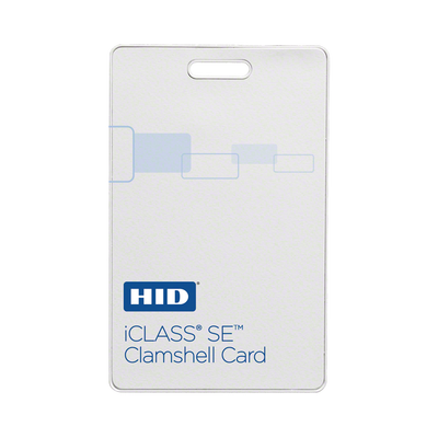 Tarjeta de proximidad / iClass SE / Clamshell gruesa / 26-48 bits / Personalizable