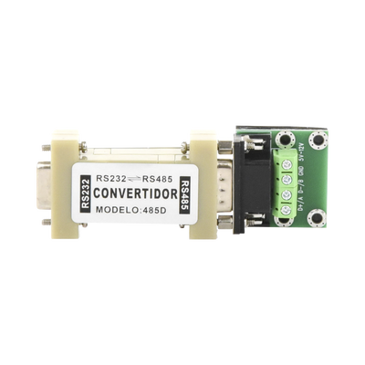 Convertidor de interfaz / RS232 a RS485 / Half-duplex automático / 115.2 kbps / 1200 m (3937 ft) / 5-12 VCC