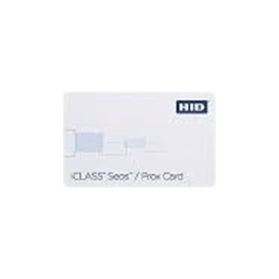 Tarjeta inteligente / iCLASS SEOS + PROX / 8KB / 5.4 x 8.57 cm / No clonable / Pedido mínimo 100 pzas