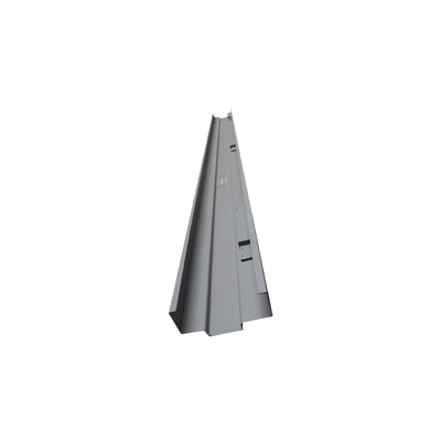 Jamba de contra galvanizada / 7' 0" (2.13 m) x 5 3/4" (146 mm) / Calibre 16 / Pestillo izquierdo