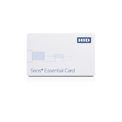 Tarjeta de Acceso Dual / SEOS Essential + Prox / 13.56 MHz y 125 kHz / PVC Resistente / Impresión Doble Cara / Formato H10301 26 Bits