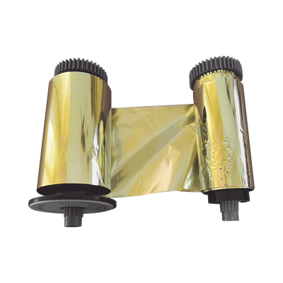 Ribbon de Impresión / Full Color Dorado / 1200 Impresiones / Compatible SMART31 y SMART51
