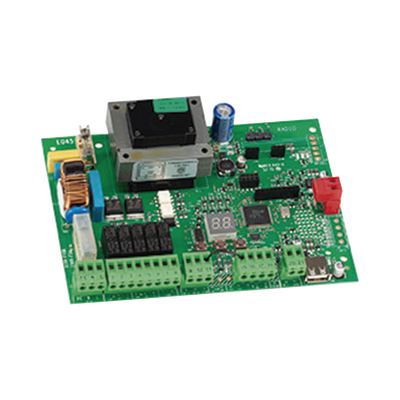 Tarjeta Electrónica / Control de Puertas Automáticas / Compatible Sistemas FAAC / Diseño Compacto / LED Diagnóstico