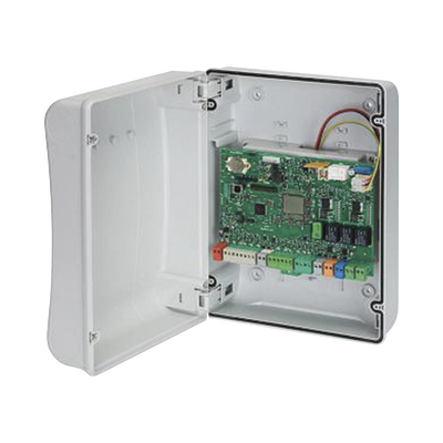 Cuadro de mando / Control de automatización residencial / Alimentación 115V / Comunicación RS-485 / Protección integrada