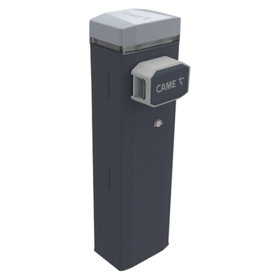 Barrera vehicular / Carriles hasta 4 m (13.1 ft) / 5400 ciclos diarios / Tiempo apertura 2-6 s / Motor 24 VCC / IP54 / 120 VCA / 56 kg