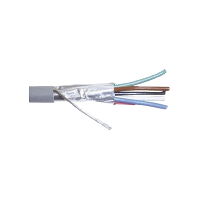 Cable de control / Calibre 22 / 6 conductores / Blindado / CMR / 305 m (1000 pies) / Gris