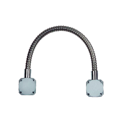 Loop para Cable / Montaje Superficie Lado Bisagra / 4-Conductor Cal 22 o 2-Conductor Cal 18 / 7 pulgadas (177.8 mm) / Uso Pesado / Acabado Plata