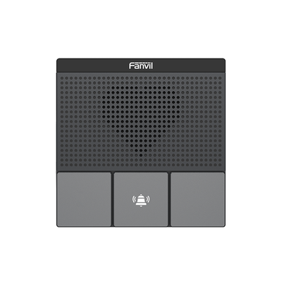 Mini Intercomunicador IP / Wi-Fi 2.4/5 GHz / 2 Líneas SIP / Audio HD / IP54 / PoE 802.3af / 1 Relé E/S