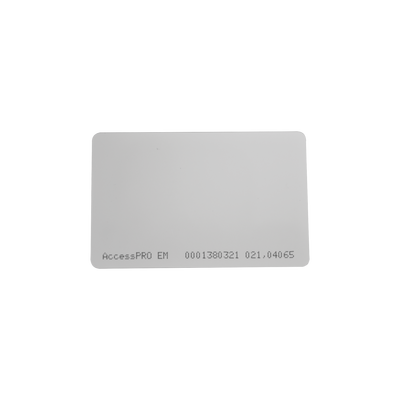 Tarjeta Proximidad / 125 kHz / EM4100 / 0.1 mm / Imprimible Doble Cara / 85.6 x 54 mm