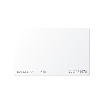 Tarjeta Dual / UHF 900MHz EPC Gen2 / MIFARE 13.56MHz 1K / ISO PVC 85.6x54x1mm / 3.37x2.13x0.04in