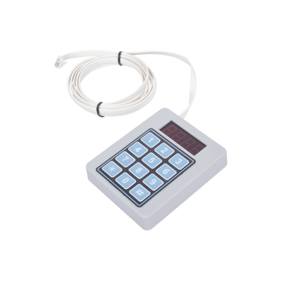 Teclado programador / Retroiluminado 7 colores / USB 2.0 / Diseño ergonómico / Compatible con control de acceso