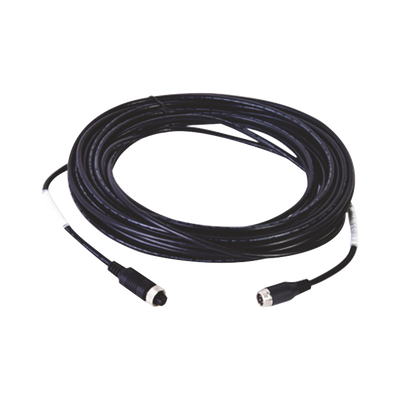 Cable Extensor de Video y Audio / 8 m (26.2 ft) / Conector M12-4P Circular / UL20276 / RoHS