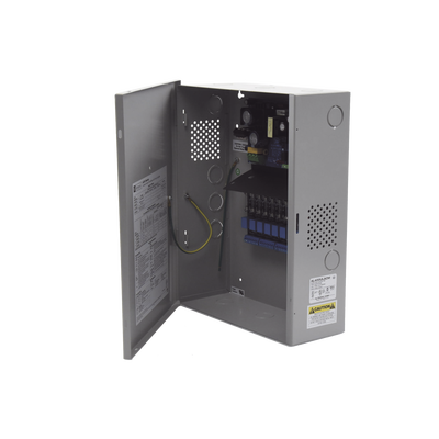 Fuente de Poder con Respaldo / 12 o 24 Vcc / 4 A / 48 W / 8 Salidas NO/NC Programables / 115 Vca / 10 A Total / 3.28 x 2.46 ft