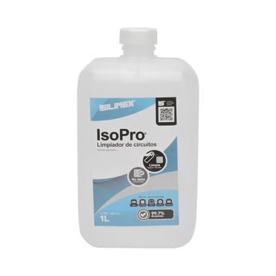 Alcohol Isopropílico / Evaporación Rápida / Capa Anti-Polvo / Envase 1000 mL / Aplicación 15-20 cm