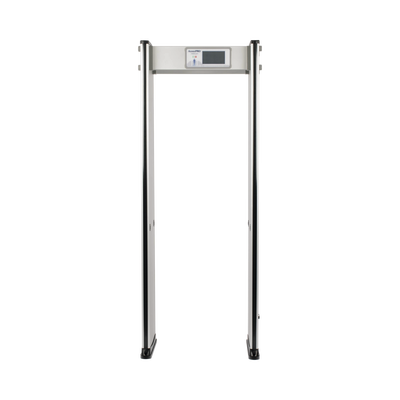 Detector de Metales de 18 Zonas / Uso Interior / Contador de Personas / 50+ Inspecciones por Minuto / Múltiples Frecuencias