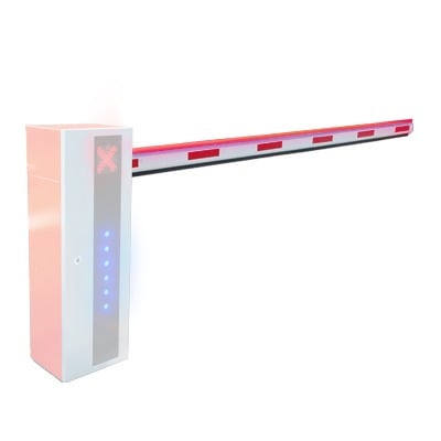 Brazo Recto de Aluminio, 5 Metros con Iluminación LED, Compatible con Barrera Vehicular LIFTPROXP