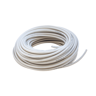 Cable para Cerca Electrificada / Bobina 25 m (82 ft) / Calibre AWG 22 / Doble Aislamiento / Anti-UV / Multifilar Flexible / -10°C a 60°C