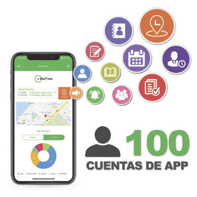 Licencia de Asistencia Móvil / 100 Usuarios / GPS y Fotografía / Integración con Software Centralizado