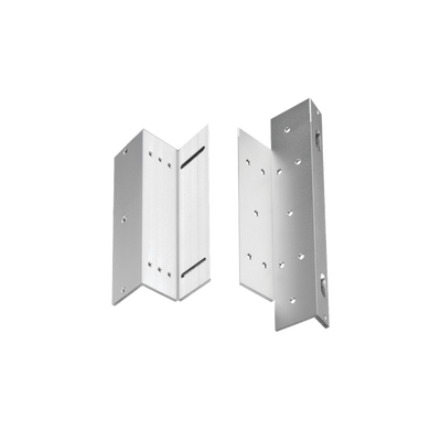 Kit de Brackets de Montaje Z y L / Aluminio Reforzado / 182 x 40 x 24.3 mm / Para Chapa Magnética
