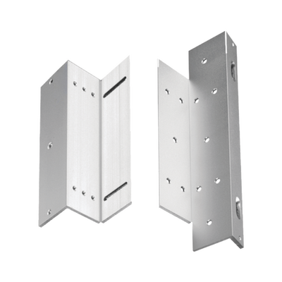 Kit de Montajes Z y L / Aluminio Reforzado / 185 x 41.8 x 25.4 mm / Para Chapa Magnética MAG350NLED