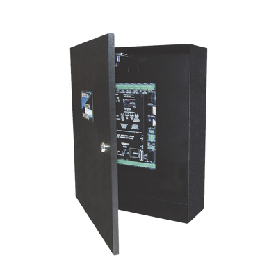Controlador de acceso / 2 lectores / 90,000 tarjetas / 6,000 registros / Doble procesador / 50+ formatos Wiegand / TCP-IP