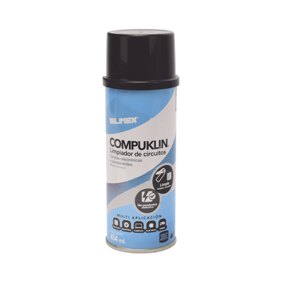 Limpiador Dieléctrico en Aerosol / 454 ml / Desengrasante para Circuitos / Rápida Evaporación / Sin Residuos