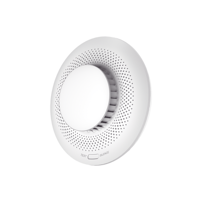 Detector de Humo Inalámbrico / Zigbee / 85 dB / -10°C a 55°C / 87 mm Ø / Uso Interior