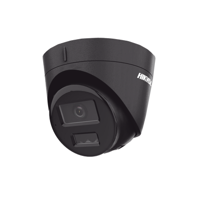 Cámara Turret IP / 4 Megapixel / Dual Light 30 m (98.4 ft) / WDR 120 dB / AcuSense Lite / IP67 / PoE / Micrófono Integrado