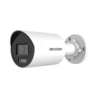Cámara Bala IP / 8 Megapixel / Dual Light 40 m (131.2 ft) / ColorVu 3.0 / WDR 130 dB / IP67 / Estrobo Azul y Rojo / AcuSense 3.0