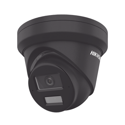 Cámara Turret IP / 4 Megapixel / Dual Light 30 m (98.4 ft) / WDR 120 dB / AcuSense / IP67 / PoE / MicroSD 512 GB