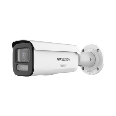 Bala IP / 6 Megapixel / Lente Mot. 2.8 a 12 mm / 60 m IR + Luz Blanca (197 ft) / IP67 NEMA 4X / WDR 130 dB / AcuSense 3.0 + AcuSeek / Metal / -30°C a 60°C