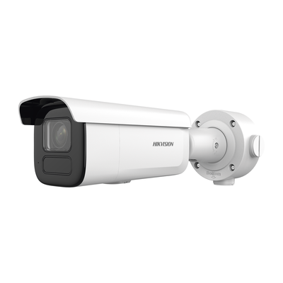 Bala IP / 4 MP / Lente Mot. 7-35 mm / 80 m IR EXIR / IP67 / IK10 / WDR 120 dB / PoE+ / MicroSD / 4 Analíticos IA / 262 ft IR