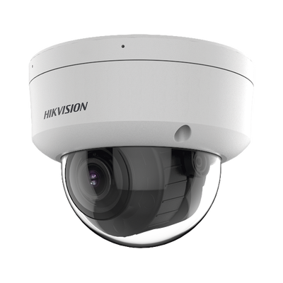 Cámara Domo IP / 4 Megapixel / Dual Light 30 m (98.4 ft) / Lente Motorizado 2.7-13.5 mm / WDR 120 dB / IP67 / IK10 / PoE