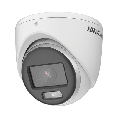 Turret TURBOHD 2 Megapixel (1080p) / Imagen a Color 24/7 / Lente 2.8 mm / METAL / Luz Blanca 65.6 ft / Exterior IP67 / TVI-AHD-CVI-CVBS / dWDR