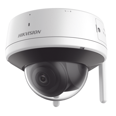 Cámara Domo IP / 4 Megapixel / Lente 2.8 mm / IR EXIR 30 m (98.4 ft) / Wi-Fi Dual Antena / IP66 / AcuSense Lite / dWDR / H.265+