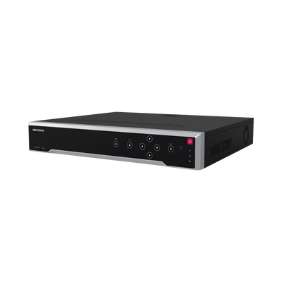 NVR IP / 32 Canales / 32 Megapixel (8K) / 16 Puertos PoE+ / 4 Bahías HDD / Dual HDMI / AcuSense / ANPR