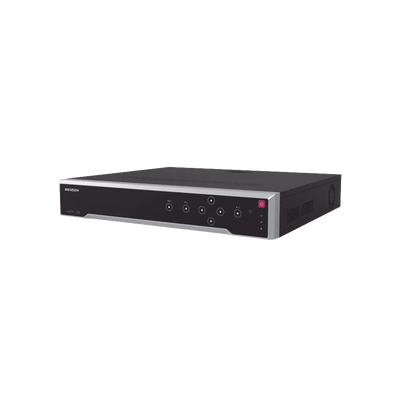 NVR IP / 32 Canales / 32 Megapixel (8K) / 24 Puertos PoE+ / 4 Bahías HDD / Salida HDMI Dual / AcuSense / ANPR